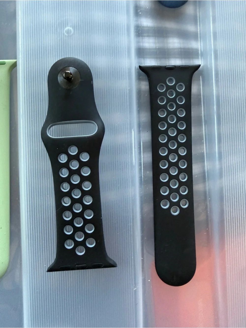 Apple Watch Silicone and Sport Bands - lot of 8 - 38mm